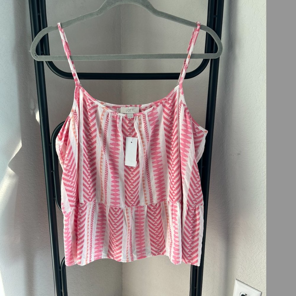 Loft Outlet Tribal Print Top